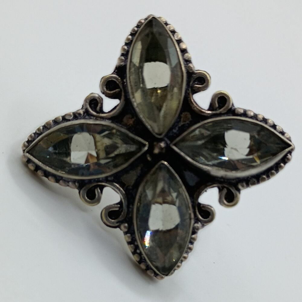 Crystal Statement Ring – Size 7